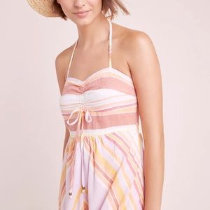 Anthropologie NWOT Savannah Halter Dress